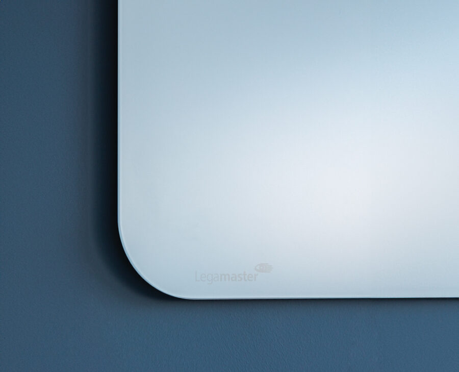 Tabuľa GLASSBOARD matná oblé rohy 100x200, modrá - Image 3