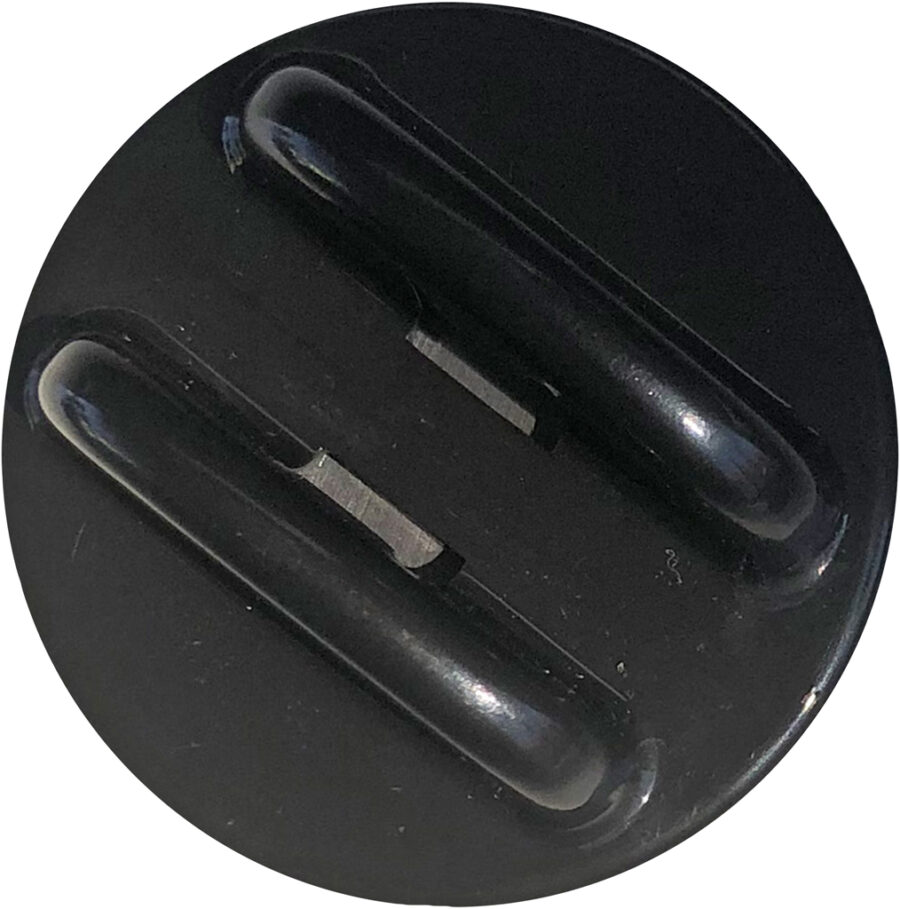 Mini stierka magnetická s držiakom na popisovač, čierna - Image 4