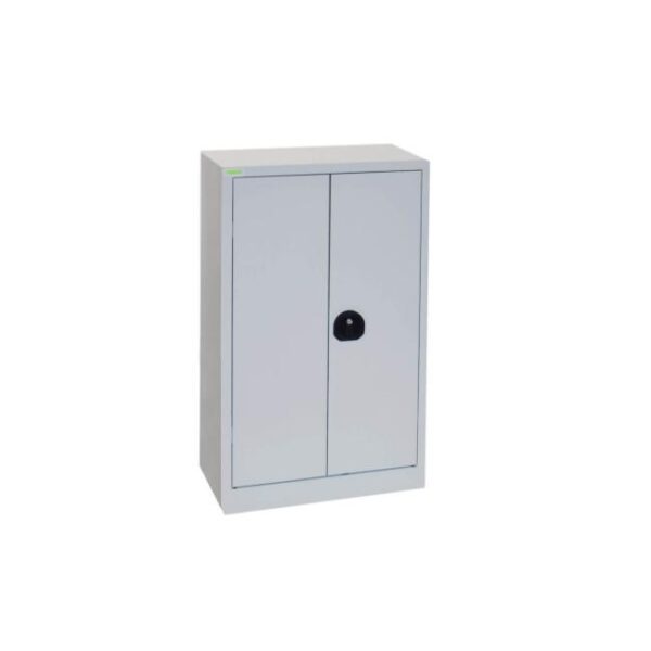 Kancelárska skriňa na dokumenty, 2 police, zváraná, v 100 x š 60 x h 42 cm, farba RAL7035 svetlošedá