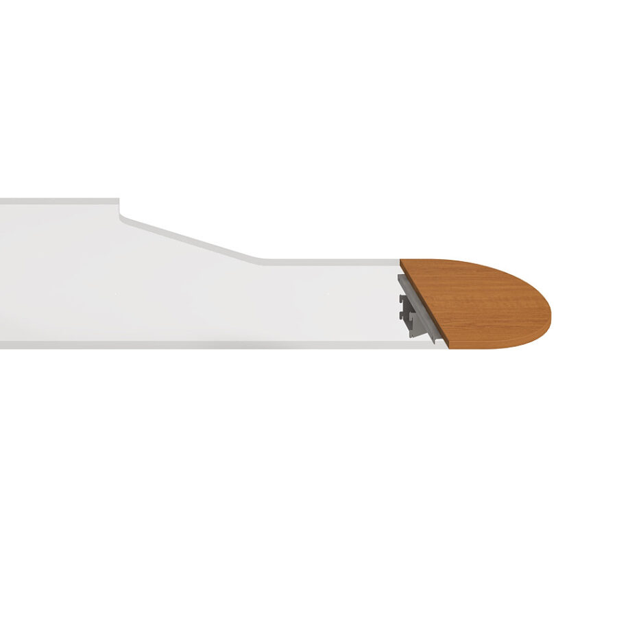 Doplnkový stôl Cross, 60x75,5x40 cm, jelša - Image 2