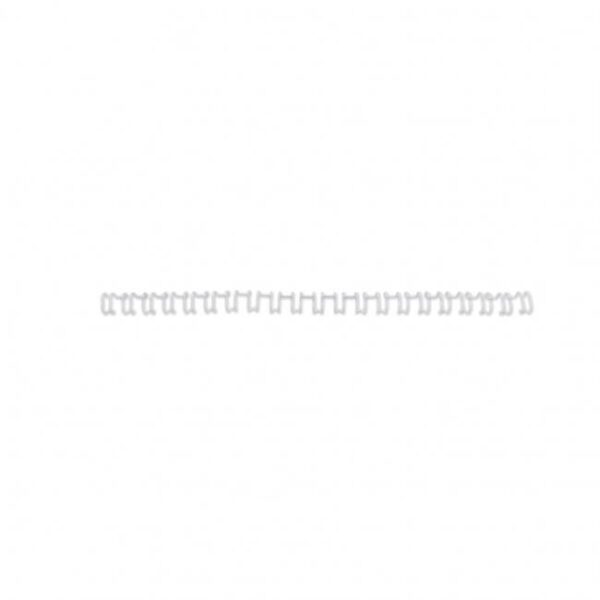 Drôtové hrebene GBC Multibind 21kr. 10mm biele