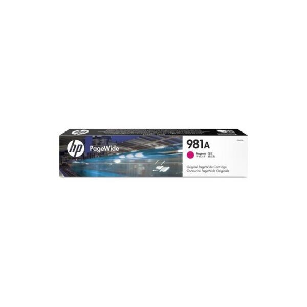 Atramentová náplň HP J3M69A HP 981A magenta (6.000 str.) pre PageWide Enterprise Color 556dn/586dn