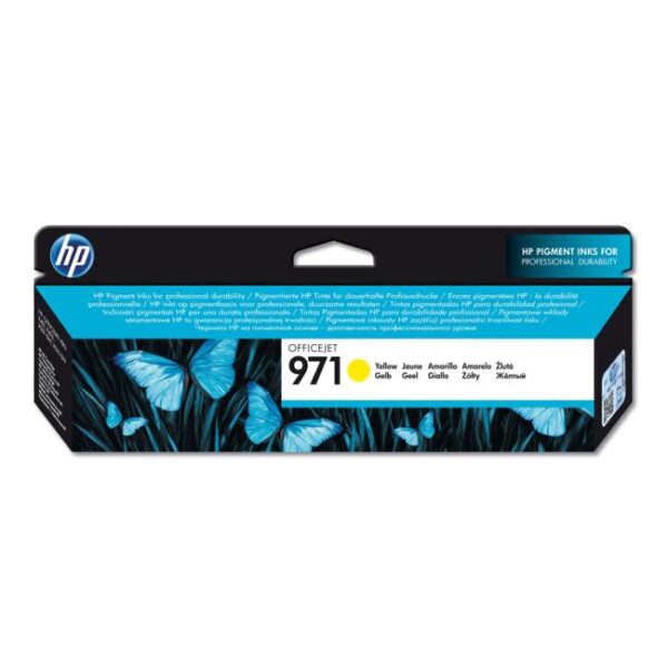 Atramentová náplň HP CN624AE HP 971 yellow (2.500 str.) pre Officejet Pro X451dw/X476dw/ X551dw