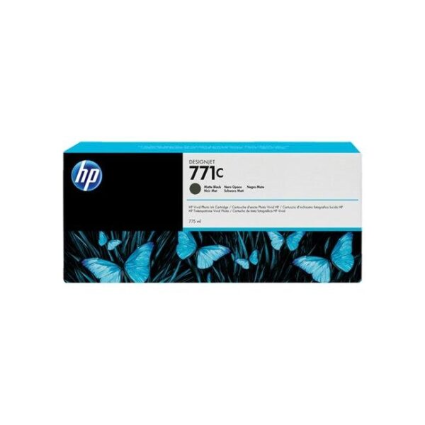 Atramentová náplň HP B6Y07A HP 771C matte black (775 ml) pre Designjet Z6200