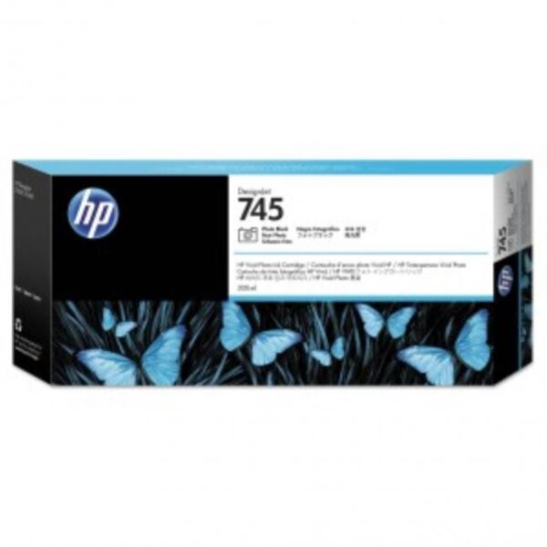 Atramentová náplň HP F9K04A HP 745 photo black (300 ml) pre DesignJet Z2600 PostScript/Z5600 PostScript