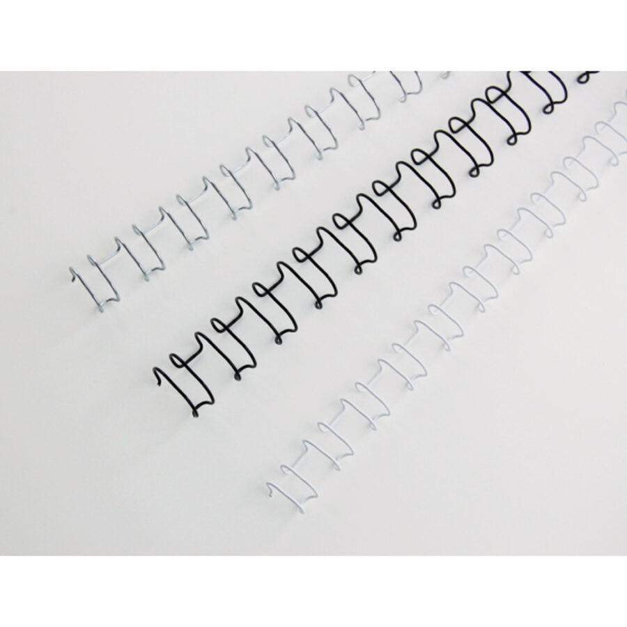Drôtové hrebene GBC Multibind 21kr. 6mm čierne - Image 2