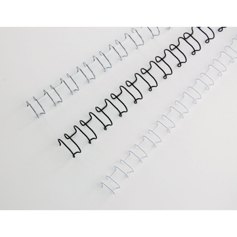 Drôtové hrebene GBC Multibind 21kr. 8mm čierne - Image 3
