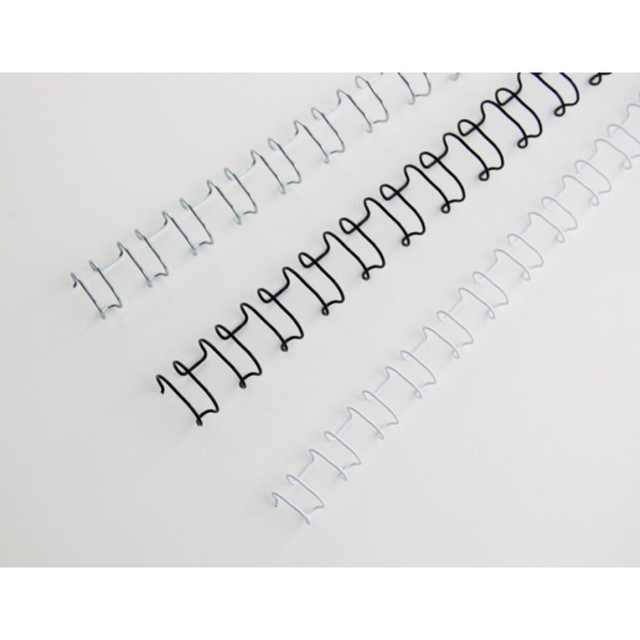 Drôtové hrebene GBC Multibind 21kr. 8mm biele - Image 3
