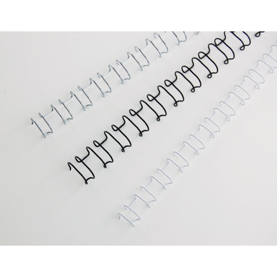 Drôtové hrebene GBC Multibind 21kr.12mm biele - Image 3