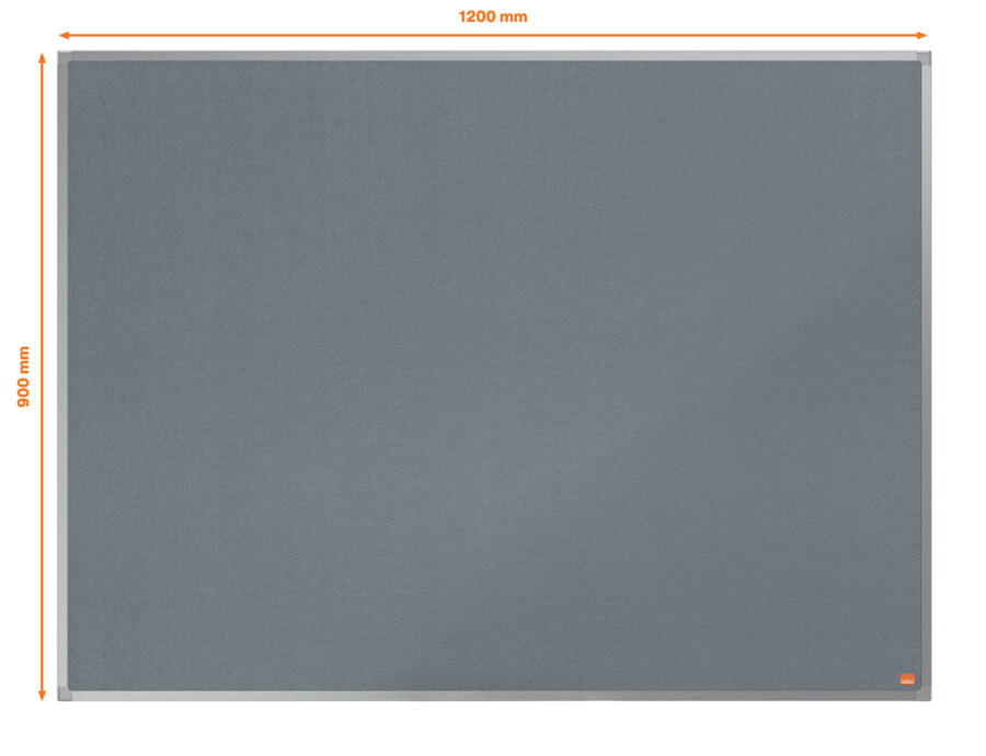Tabuľa napichovacia Nobo Essence 90x120 cm sivá - Image 4
