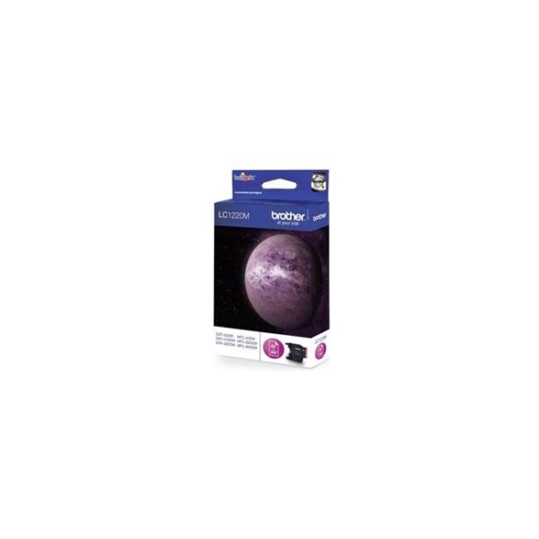 Atramentová náplň Brother LC-1220 pre DCP-J525W/J925DW/ MFC-J430W magenta (300 str.)