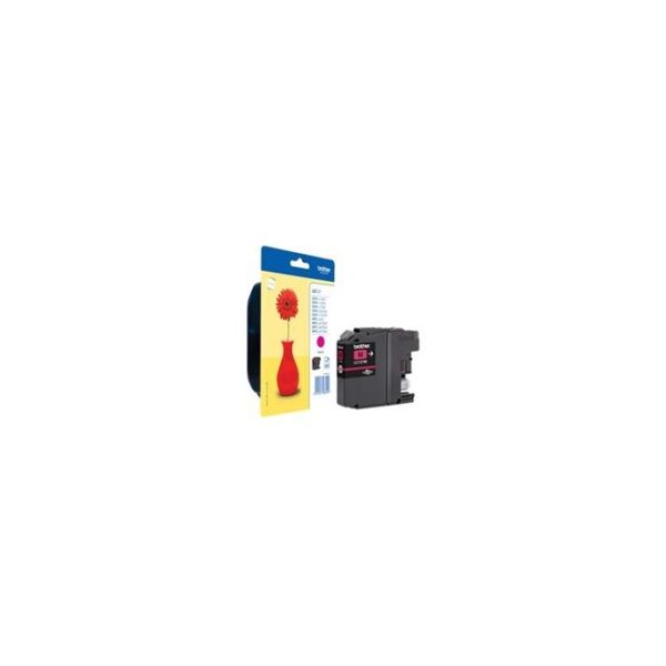 Atramentová náplň Brother LC-121 pre DCP-J132W/J152W/J552DW/MFC-J470DW magenta (300 str.)