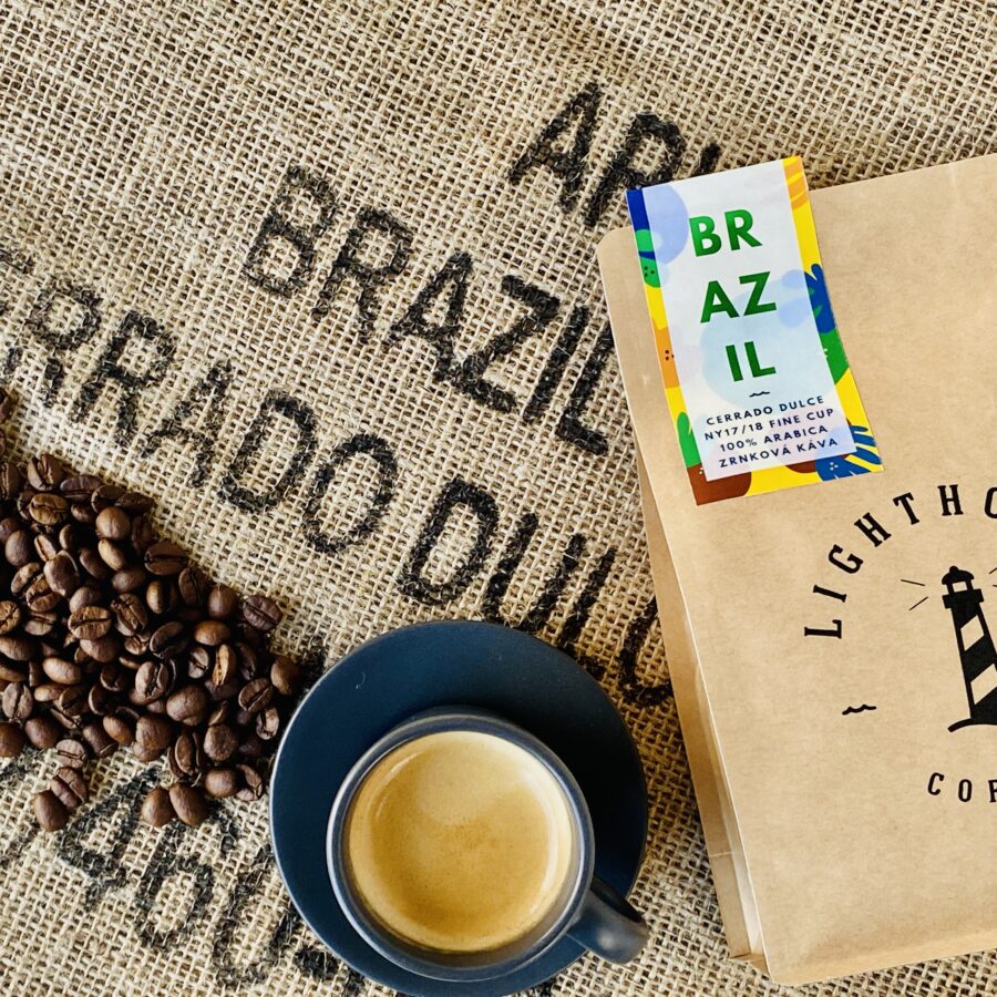 Zrnková káva Lighthouse Coffee Brazil Cerrado Dulce Fine Cup 500 g - Image 3