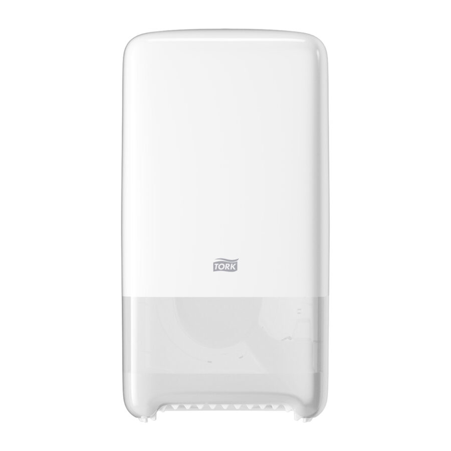 Zásobník na toaletný papier TORK Mid-size Twin biely T6 - Image 3